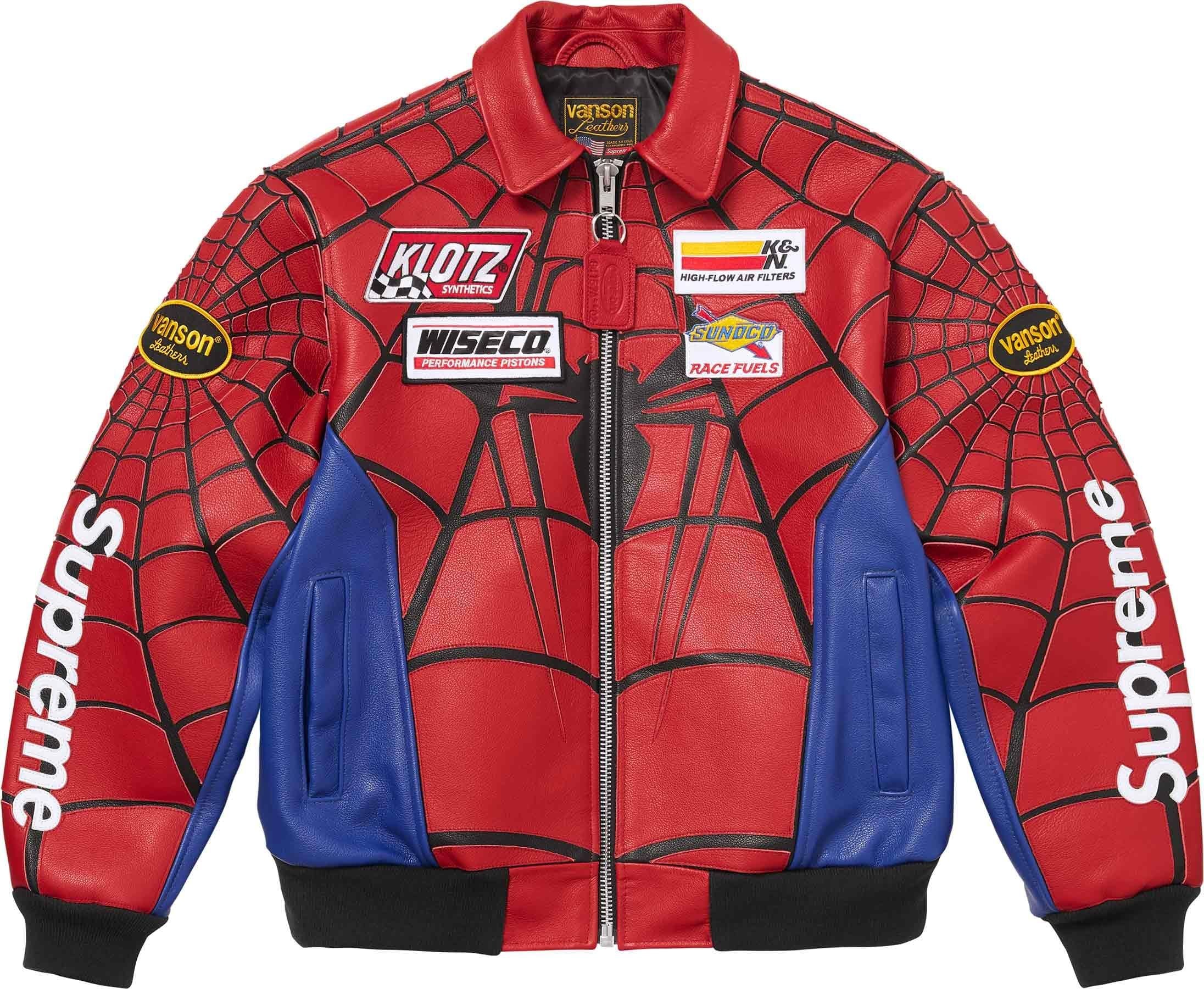 Supreme®/Vanson Leathers® Spider-Man Jacket